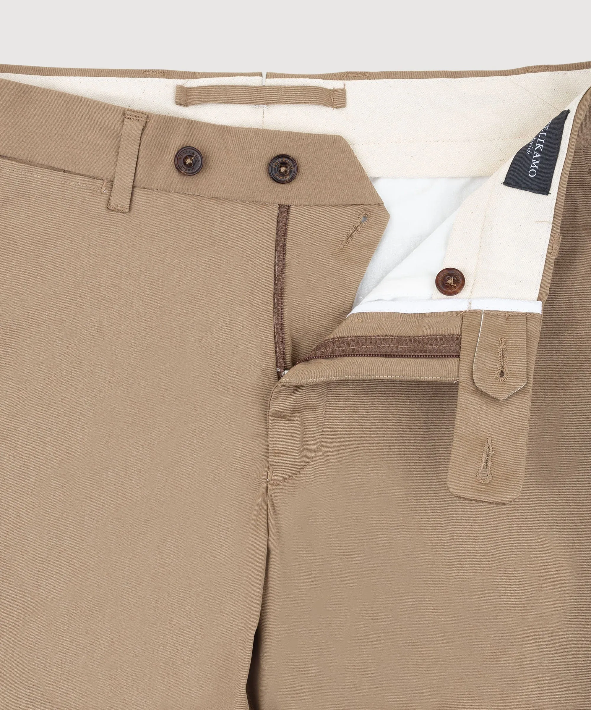 Relaxed Light Cotton Trousers