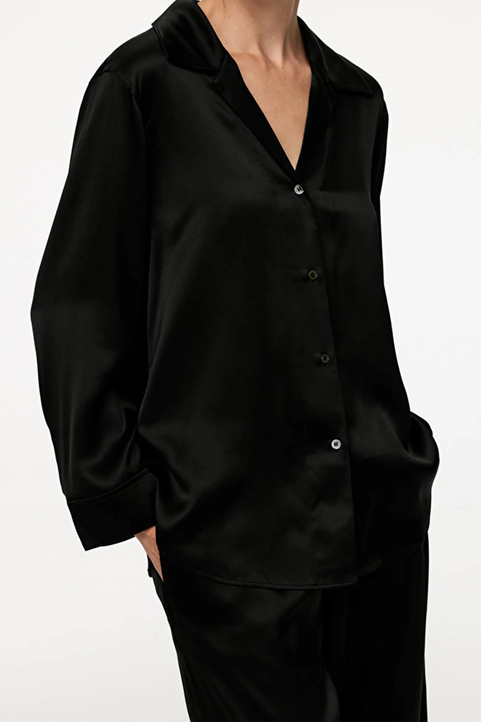 Relaxed Silk Shirt