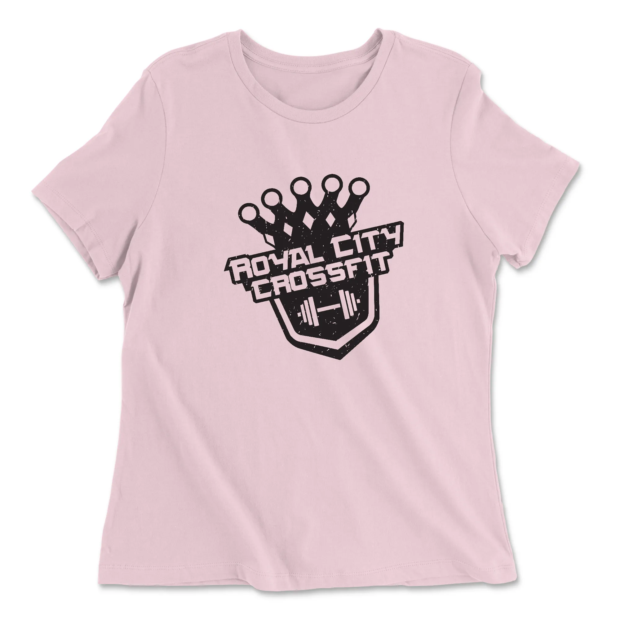 Royal City CrossFit Tilted Womens - Relaxed Jersey T-Shirt