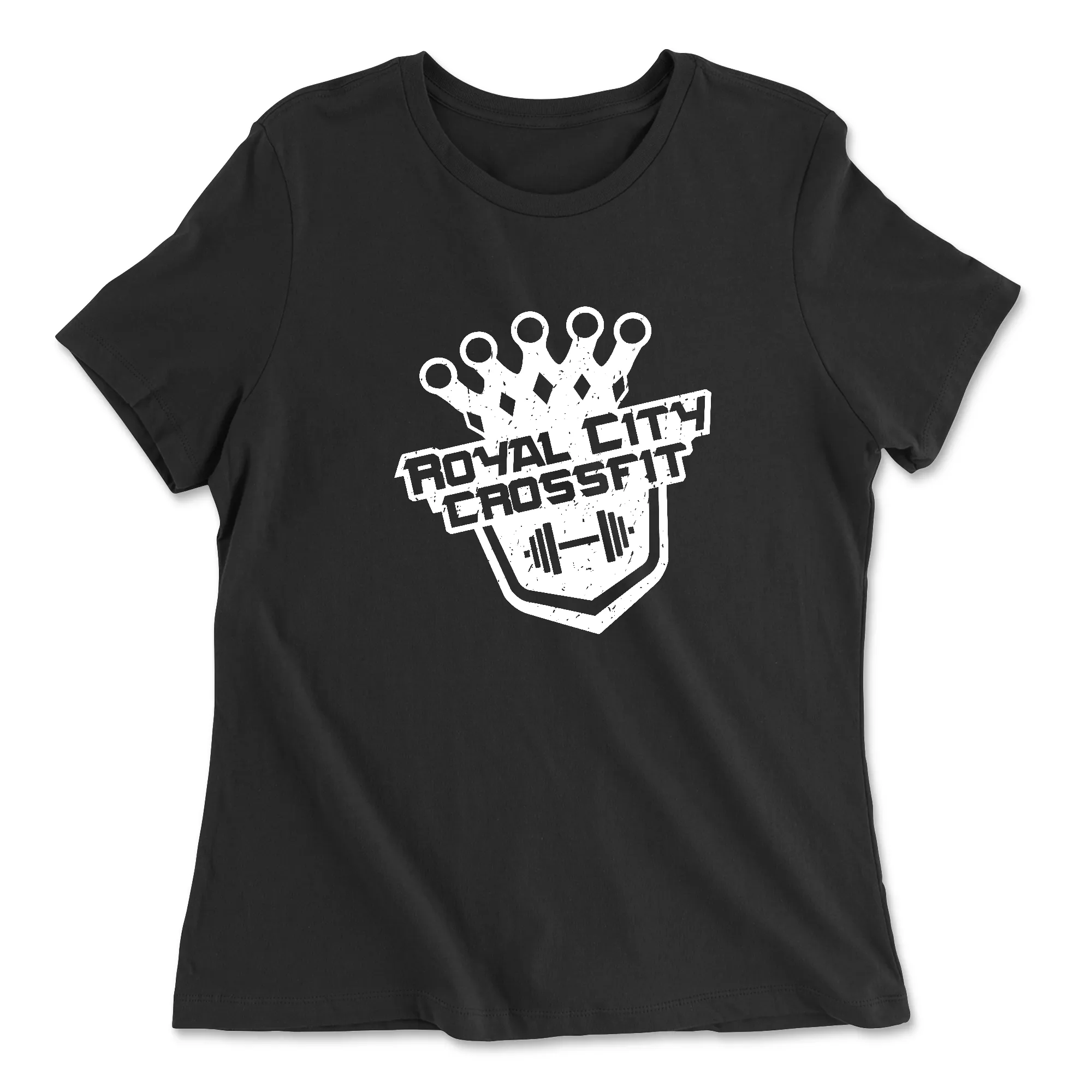 Royal City CrossFit Tilted Womens - Relaxed Jersey T-Shirt