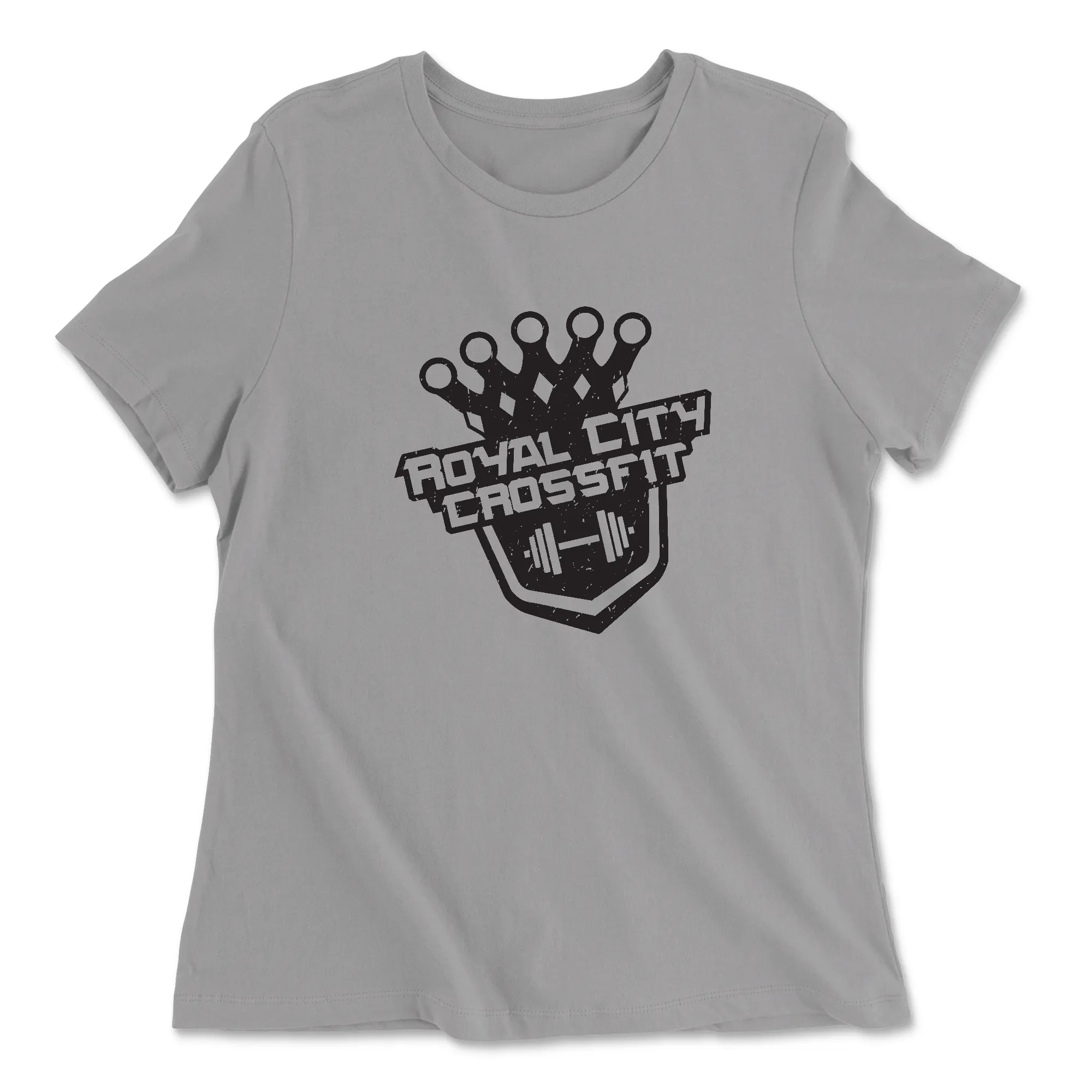 Royal City CrossFit Tilted Womens - Relaxed Jersey T-Shirt