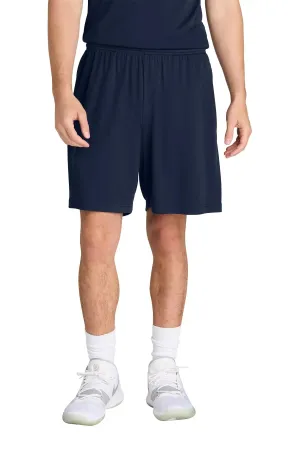 San Mar Men's 7" Pocketed Shorts – Lightweight, Moisture-Wicking & Versatile