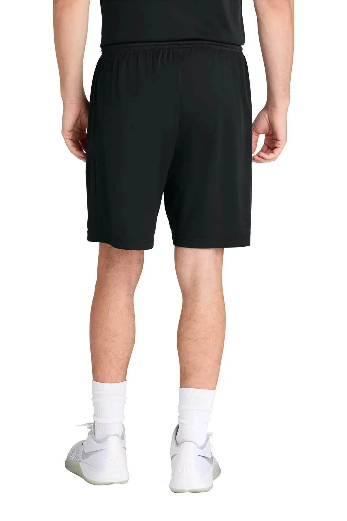 San Mar Men's 7" Pocketed Shorts – Lightweight, Moisture-Wicking & Versatile