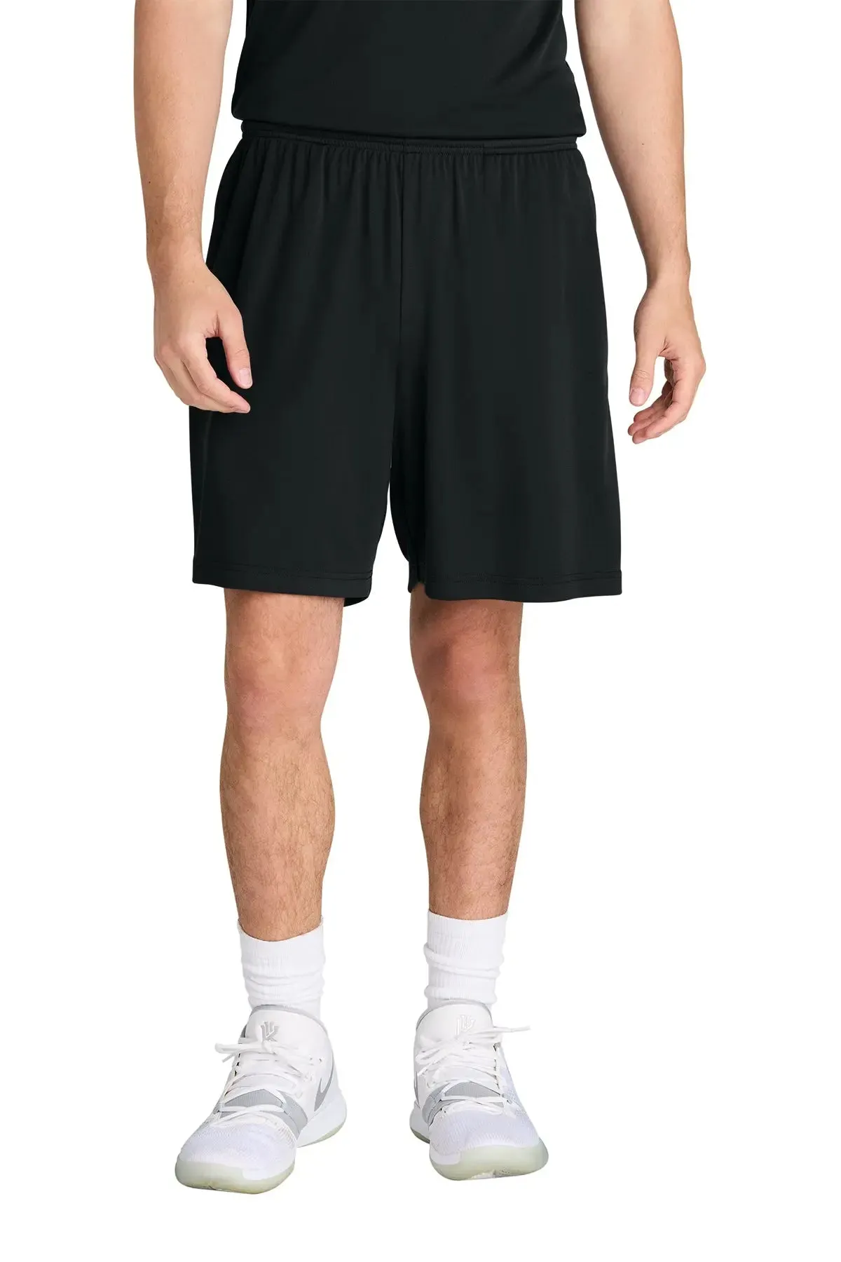San Mar Men's 7" Pocketed Shorts – Lightweight, Moisture-Wicking & Versatile
