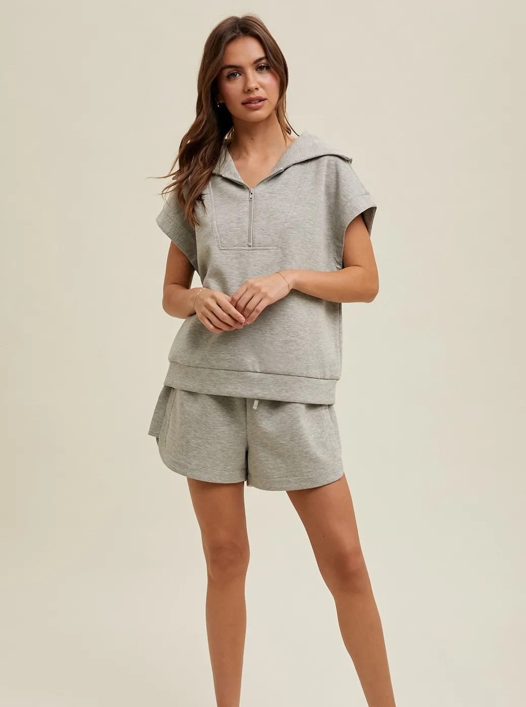 Scuba Shorts - Heather Grey