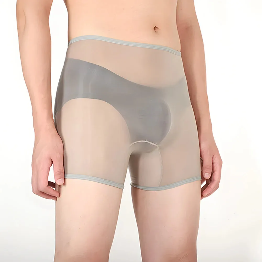 See-Through Stretch Shorts