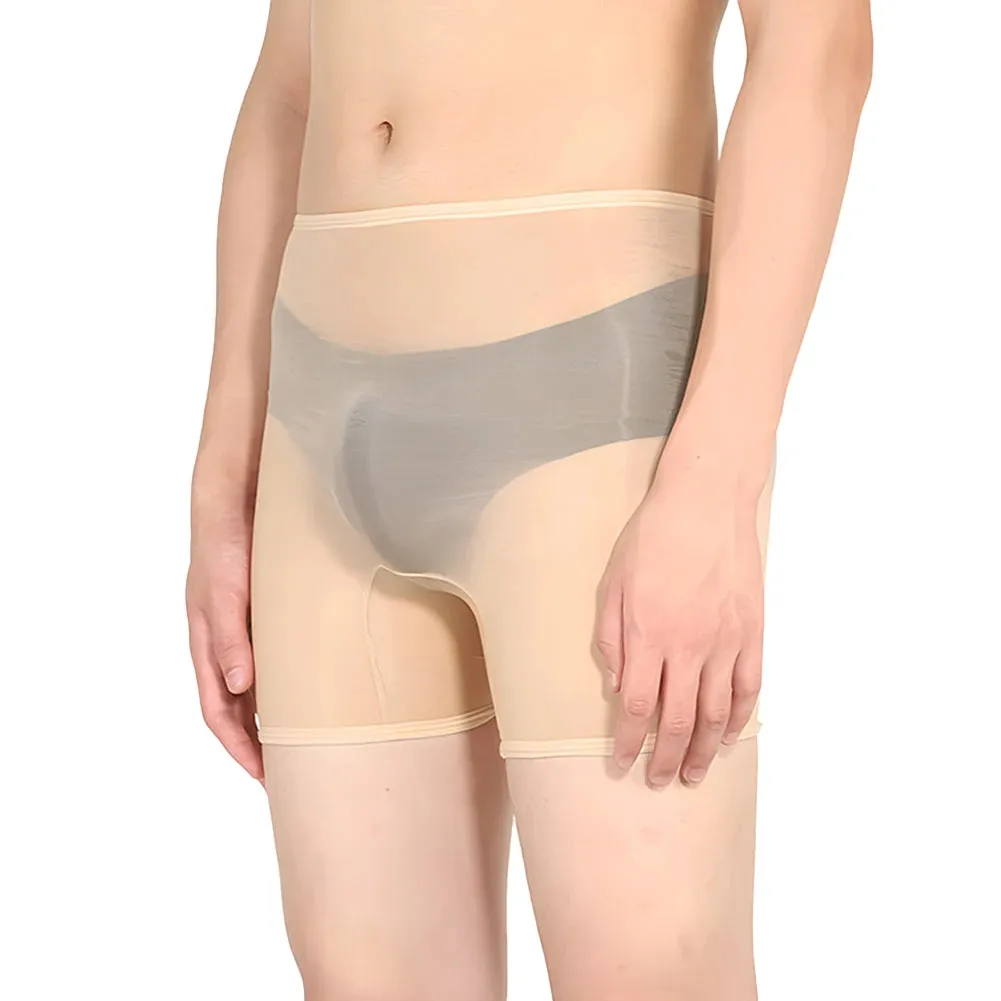 See-Through Stretch Shorts