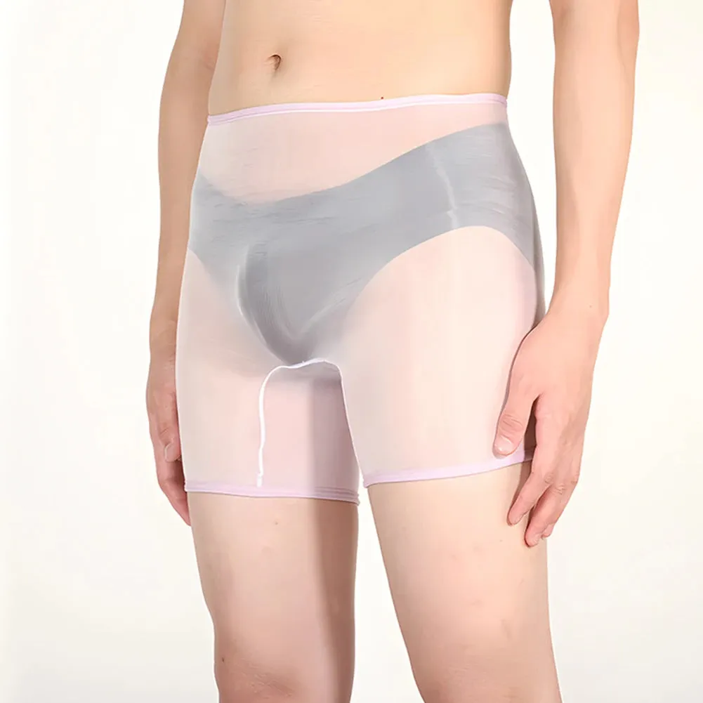 See-Through Stretch Shorts