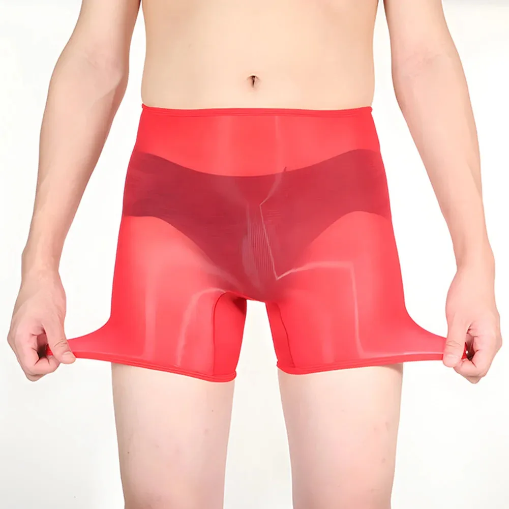 See-Through Stretch Shorts