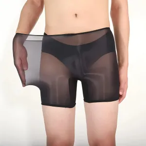See-Through Stretch Shorts