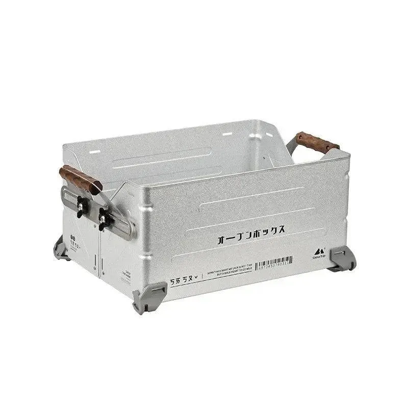 ShineTrip Outdoor Open Box Multifunctional Camping Storage Box Large Capacity Box Stackable Splicing  Camping Accessory ﻿