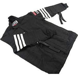 Simpson - 2 Layer Driving Jacket With Arm Restraints, X-Large, Black Gabardine Nomex SFI-5