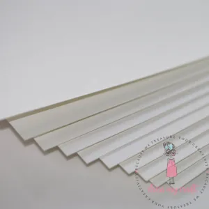 Smooth White Cardstock - 130 GSM
