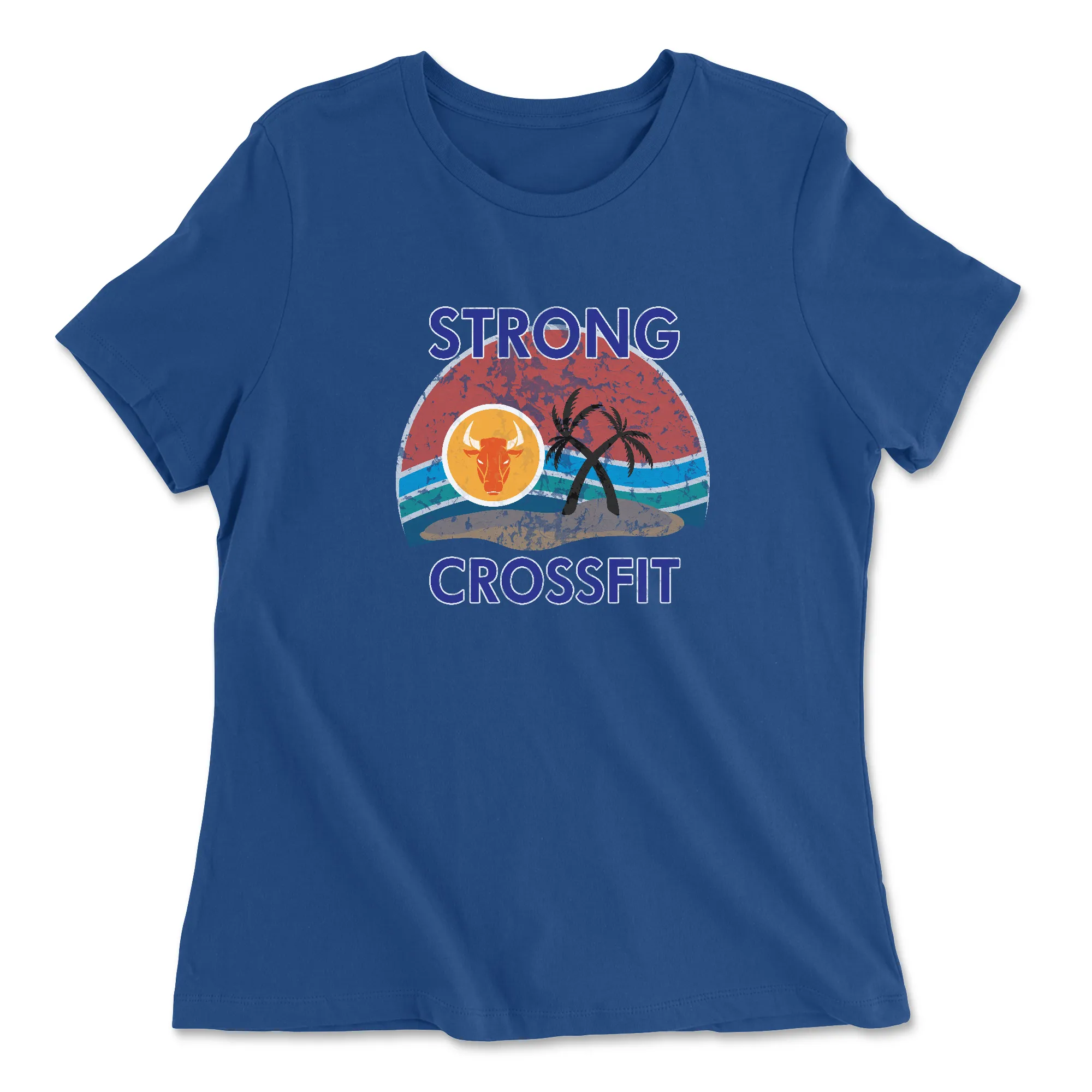 Strong Ox CrossFit Summer 2 Womens - Relaxed Jersey T-Shirt