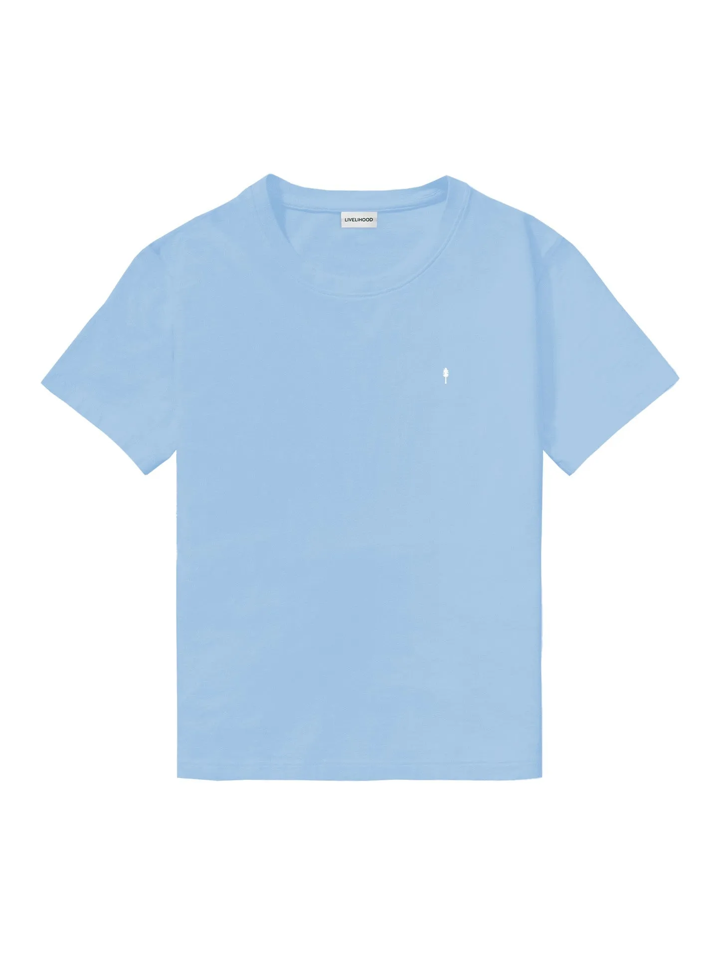 The Relaxed Tee - Glacier Blue
