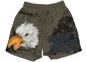 Travis Scott Cactus Jack For Fragment Imagination Shorts Olive