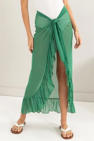 Tropical Escape Sheer Sarong – Your Ultimate Beach Getaway Essential