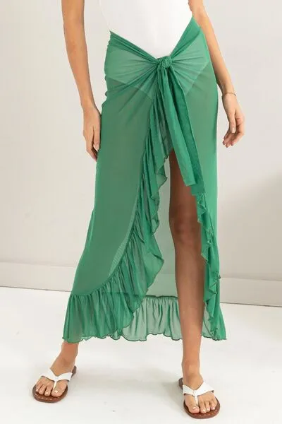 Tropical Escape Sheer Sarong – Your Ultimate Beach Getaway Essential