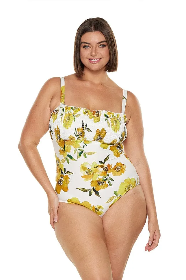 Tuscany Shirred One Piece