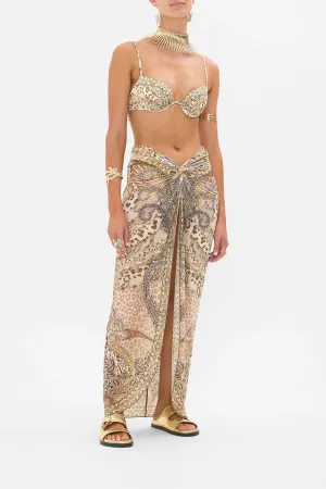 Twist Front Long Skirt The Throne Room - Camilla