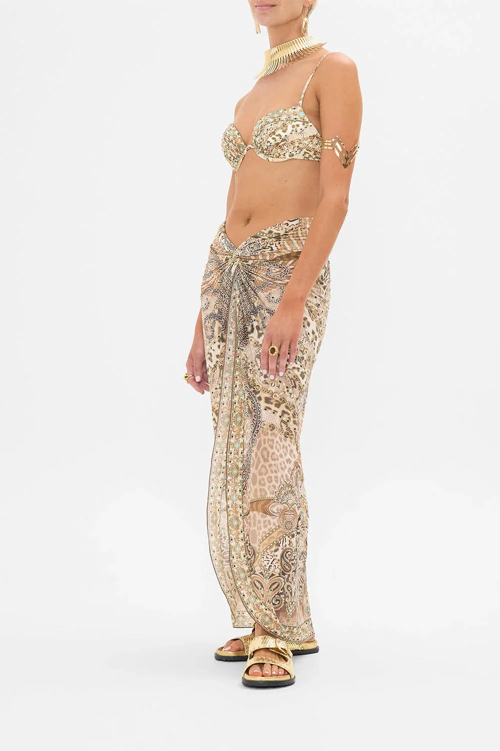 Twist Front Long Skirt The Throne Room - Camilla