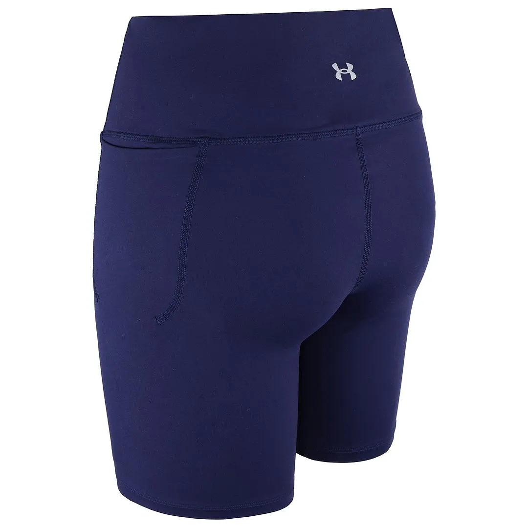 Under Armour Meridian Womens Navy Biker Shorts