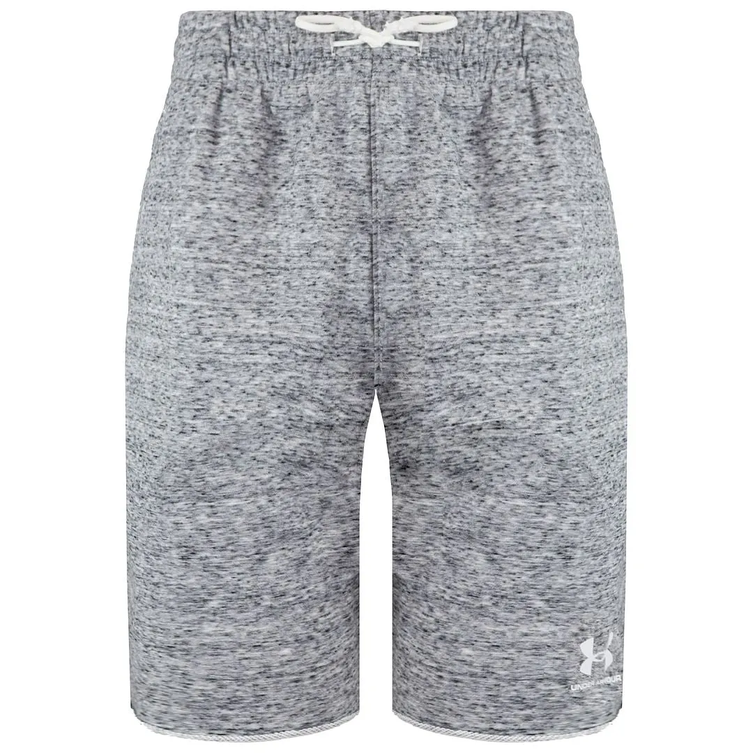 Under Armour Sportstyle Terry Mens Grey Shorts