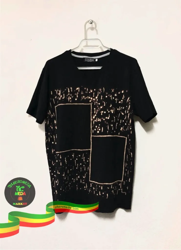 Unisex bleached T-shirt by Kunjina