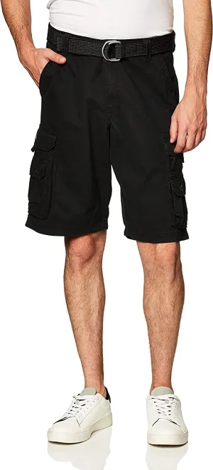 Versatile Belted Cargo Shorts
