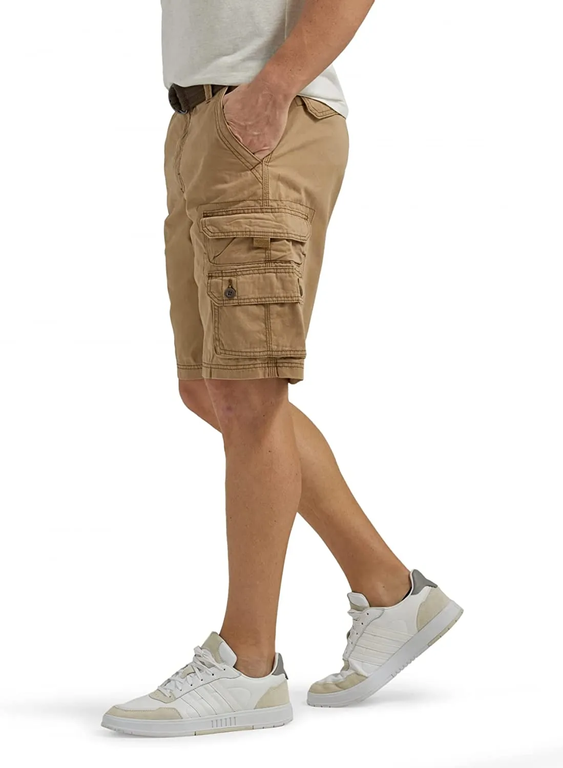 Versatile Belted Cargo Shorts