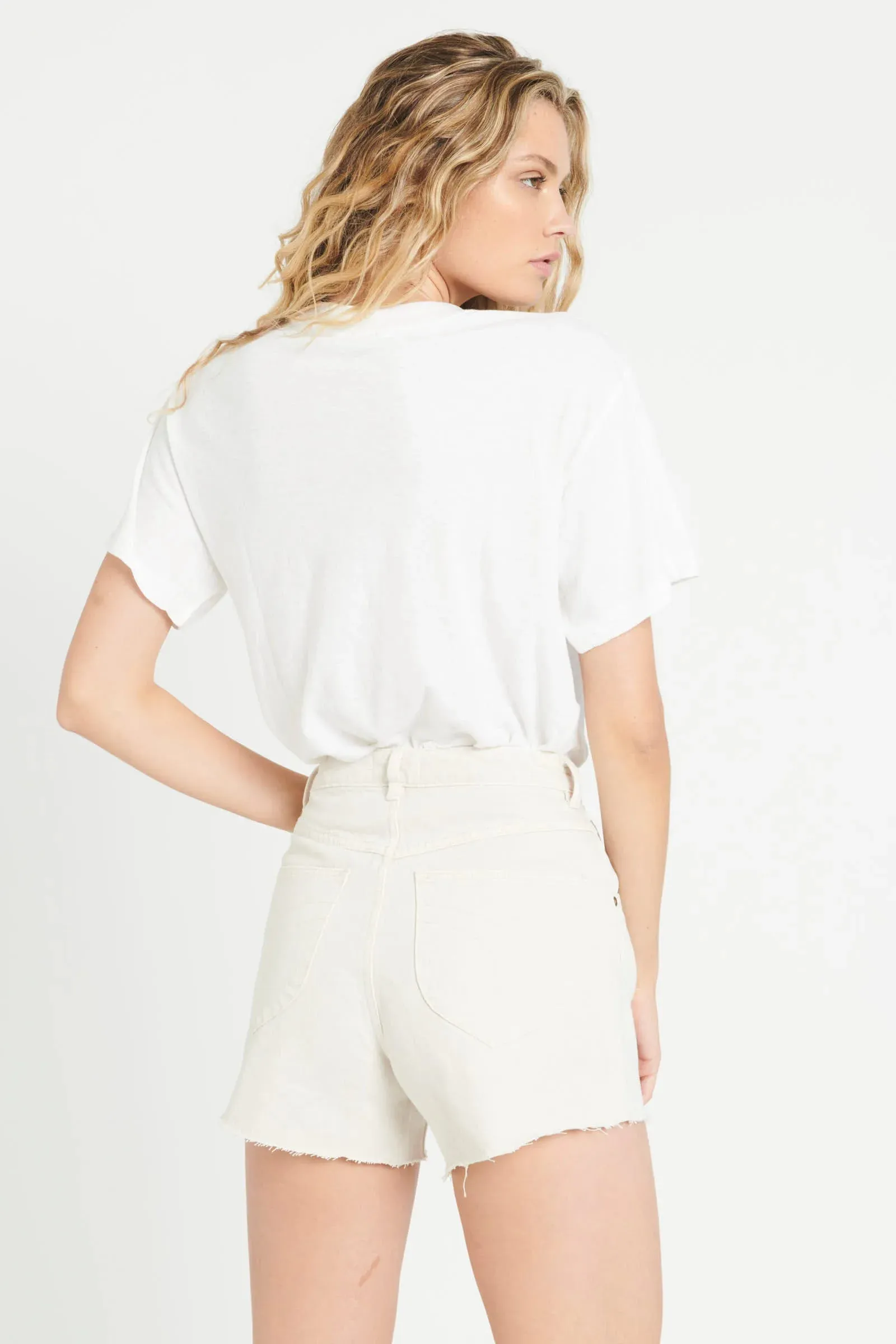 Vintage White Tomboy Tee