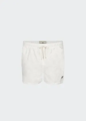 WHITE LINEN SHORT