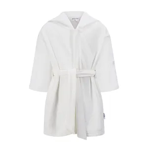 White Terry Robe with Belt