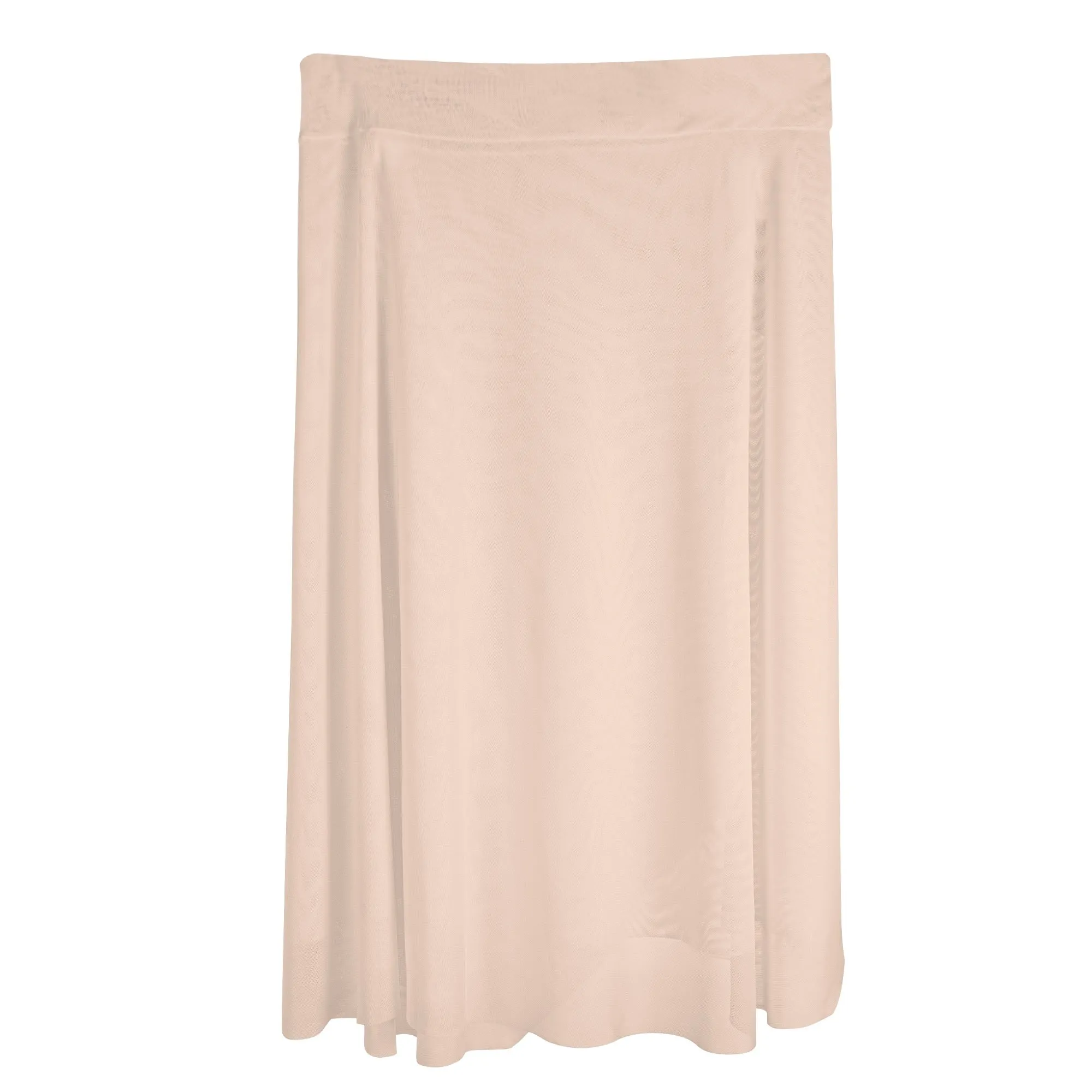 Womens Dark Tan Swimsuit Cover Up Ruffle Tie Side Beach Sarong Wrap Maxi Skirt