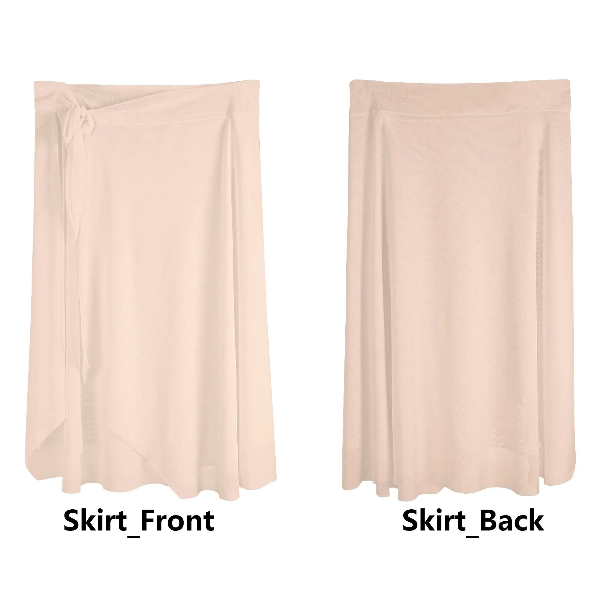 Womens Dark Tan Swimsuit Cover Up Ruffle Tie Side Beach Sarong Wrap Maxi Skirt