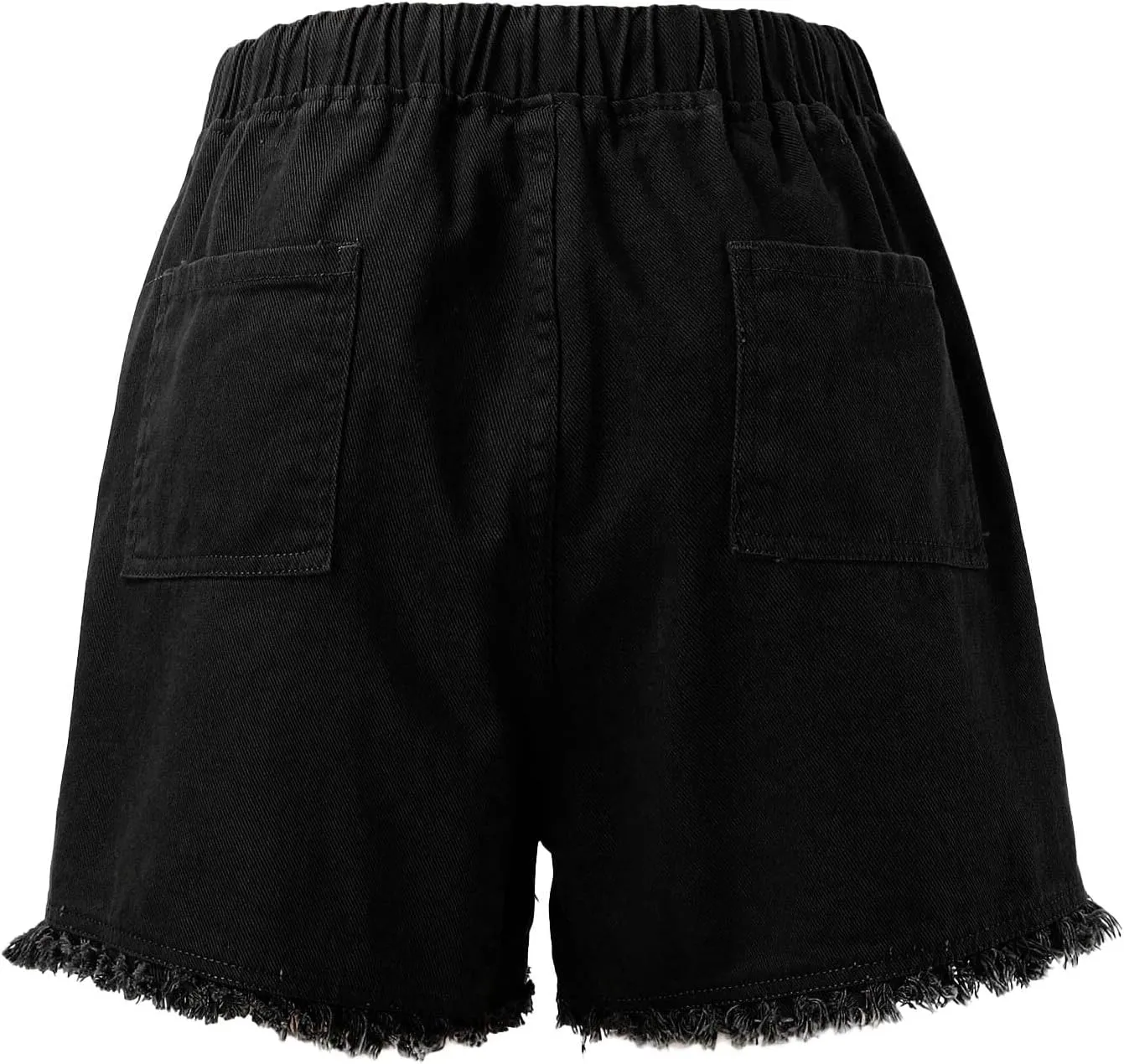 Womens Jean Shorts High Waisted Summer Wide Straight Leg Denim Short Pants Relaxed Fit Shorts Streetwear with Pockets