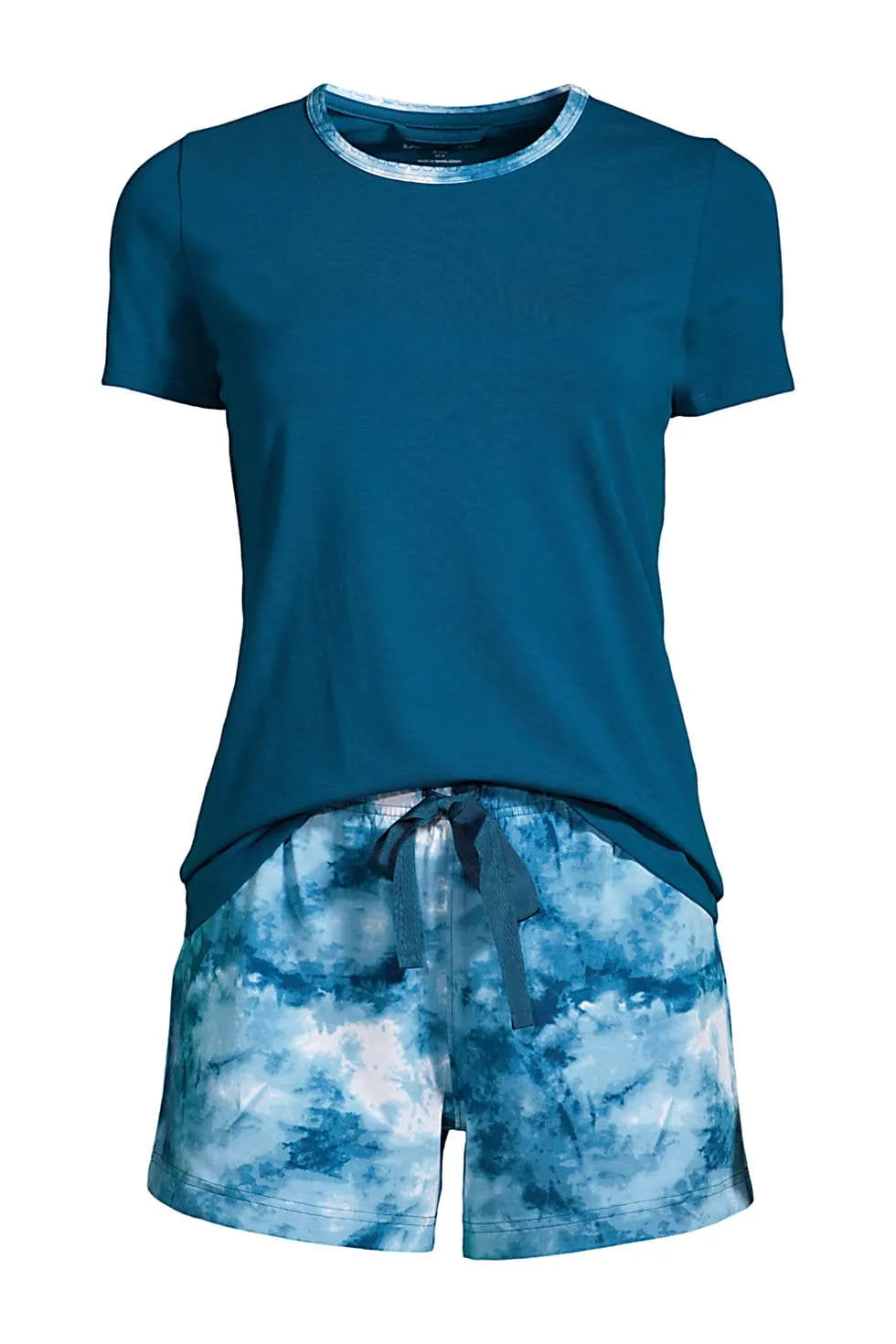 Womens Multicolor Plus Size  Casual Summer Cotton Shorts
