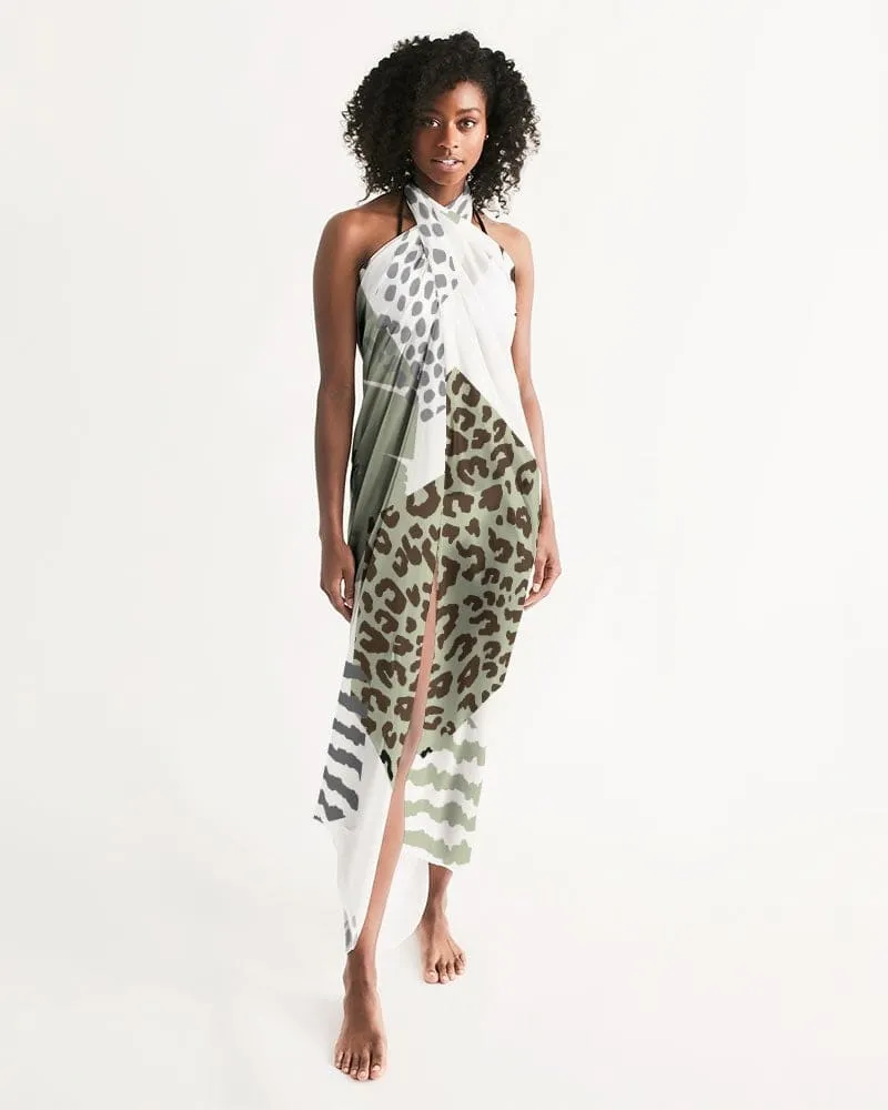 Womens Wrap Sarong - Casual / Swimwear / Beige