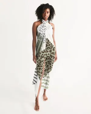 Womens Wrap Sarong - Casual / Swimwear / Beige