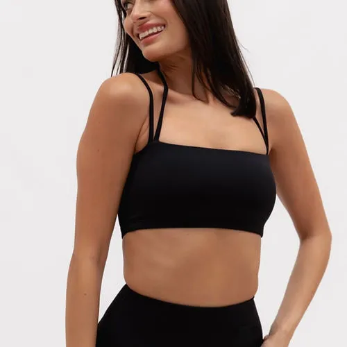 Zara Smooth Leggings - Black
